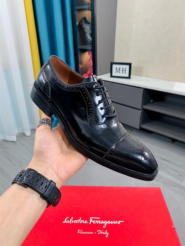 Non-Logmu _Niu Li_ latest men_s business leather shoes 38-45-4505bbea